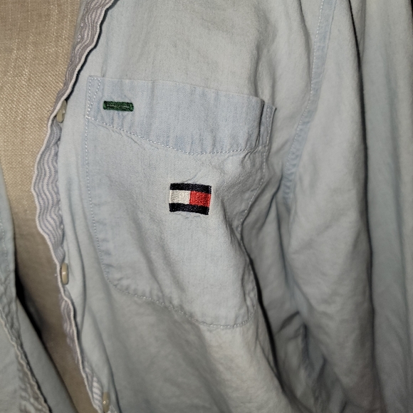 Tommy Hilfiger shirt preppy y2k - Picture 10 of 12